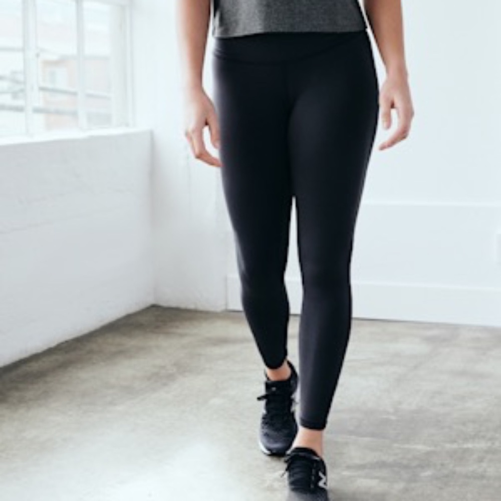 Quince Ultra-Soft Performance Legging, Black, Size Large